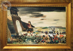 Dong Kingman - 55 Days at Peking, an original California oil painting for sale, original California art for sale - CaliforniaWatercolor.com